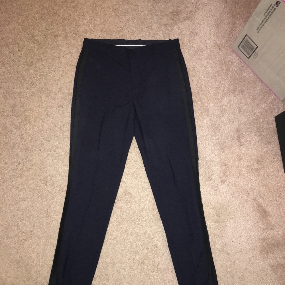 Navy blue dress pants